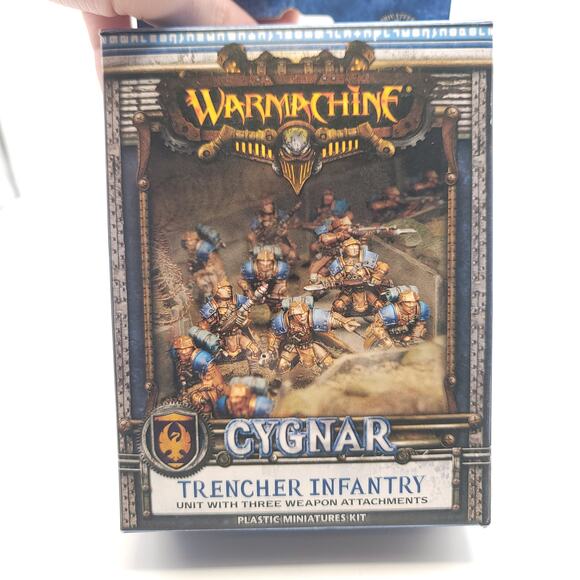 Warmachine Cygnar Trench Infantry Table Top Game Figures - Picture 7 of 7